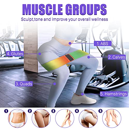 Uten Resistance Bands - color: purple green