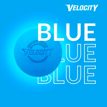Velocity Lacrosse Balls - 1, 2, 3, 6, 12, 18, 24, 36, 60 and 120 Packs - for Practice, Official NFHS and College Approved Size - color: Light Blue, size: 1 Ball, style: Practice Ball