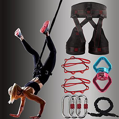 Natural Latex Resistance Bands Set - 3-Level for Suspension Trainer for Home Gym, Yoga & Recovery (Adjustable Harness, Exercise Guide) - style: Weight Class-1:80KG, Fit for 165-187 pounds