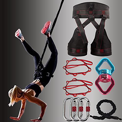 Natural Latex Resistance Bands Set - 3-Level for Suspension Trainer for Home Gym, Yoga & Recovery (Adjustable Harness, Exercise Guide) - style: Weight Class-1:80KG, Fit for 165-187 pounds
