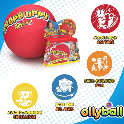 Keepy Uppy The Patented Shock-Absorbing Indoor Kickball for Full-Force Bouncy Indoor and Outdoor Play