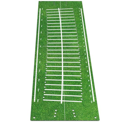 Golf Putting Mats Practice Indoor 30 x 8.27 Inch Golf Putting Practice Training Aid Alignment Track Green Mat Exercise Putter Training Supplies - color: Green