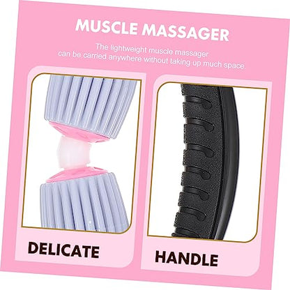 Portable Leg Muscle Roller Deep Tissue Massage Tool Legs Calves Thighs Relieves Soreness Stiffness Tightness Household Use