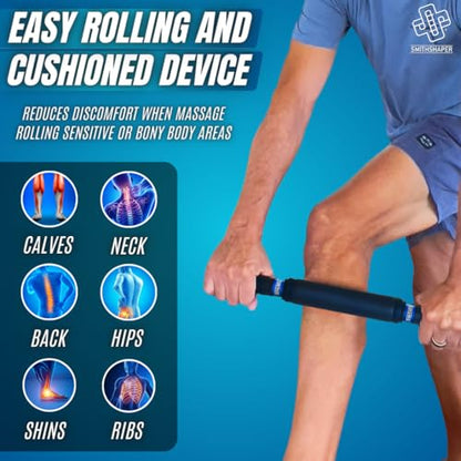 SmithShaper® Muscle Relief Massage Bars (18-inch Padded Roller)
