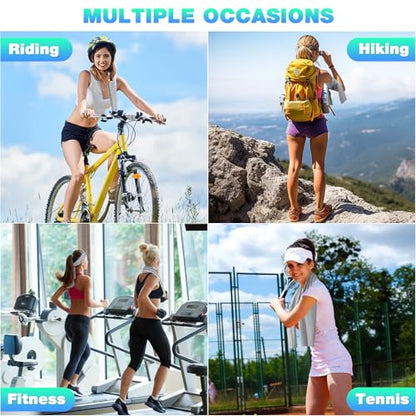 MENOLY 30 Packs Cooling Towels Bulk Cooling Towels for Neck and Face Gym Workout Cooling Neck Rags for Sports Yoga Soft Microfiber Breathable Sweat Rags for Hiking Running Fitness-Gray
