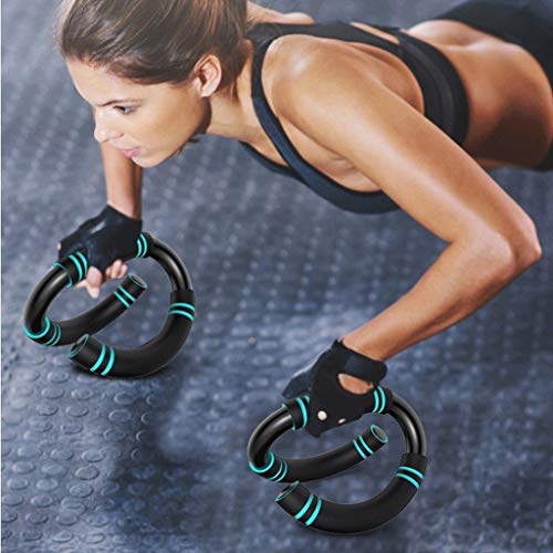 Detachable Fitness Push-up Bar Training Stand Push Non-slip Foam Grip Can be Carried for Home