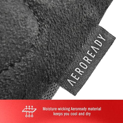 adidas Essential Training & Weightlifting Gloves, Fingerless Workout Gloves - color: Black, size: Medium