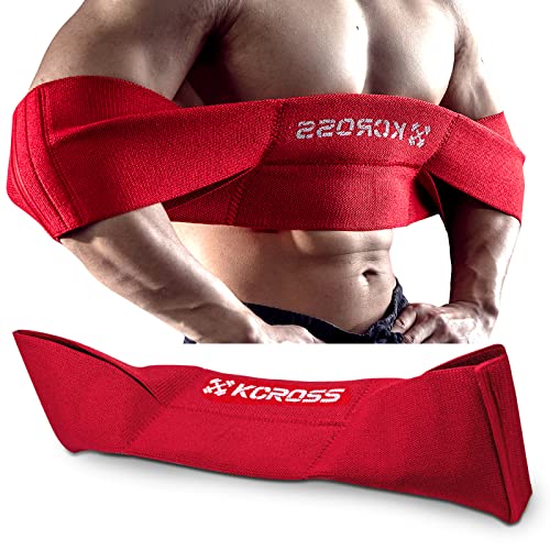 KCROSS Bench Press Band for Men and Women, Weight Lifting Bench Press Band, Push Up Exercise Bench - color: Red (180-240lbs), size: M(7.6in)