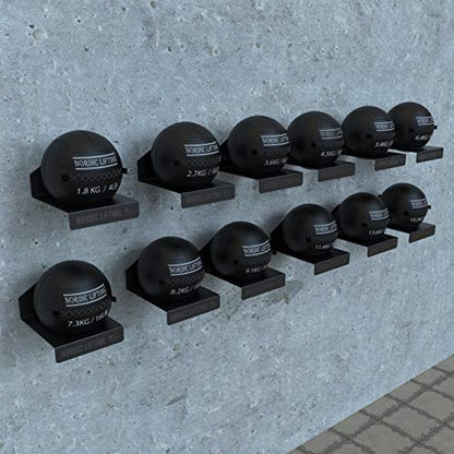 Nordic Lifting Wall Ball for Crossfit & Fitness - Medicine Ball for Gym and Strength Training