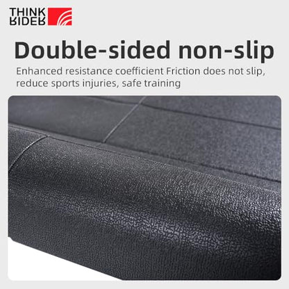 ThinkRider High Density Home Gym Treadmill Exercise Bike Trainer Mat, 6mm Thickness