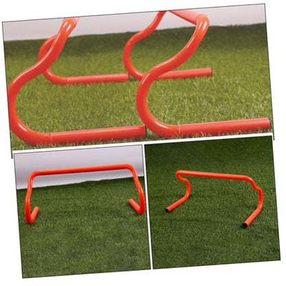 Totority 3pcs Detachable Agility Speed Training Hurdles Portable Running Drills Equipment Adjustable for Soccer Basketball Athletes Sports Practice