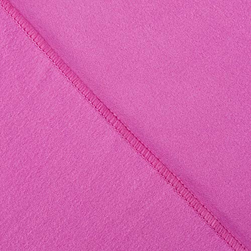 2-Pack Microfiber Towel - XXL Travel Quick Dry and Extra Soft Microfiber Towels, Lightweight and Compact for Gym, Swim Practice, Travel, Backpacking, Camping, RV, Beach, Camping - color: Pink