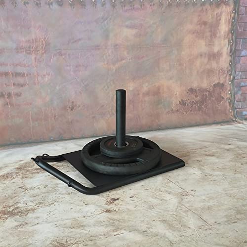 Weight Sled Push Pull Heavy High Training Sled Drag, Training Sled Padded Harness Trading Power Running Speed Sled Weighted Drag Sport Power Sled