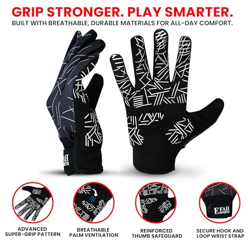 Baseball Batting Gloves for Youth Adult Kids Boys Softball - color: GREY, size: Youth Small