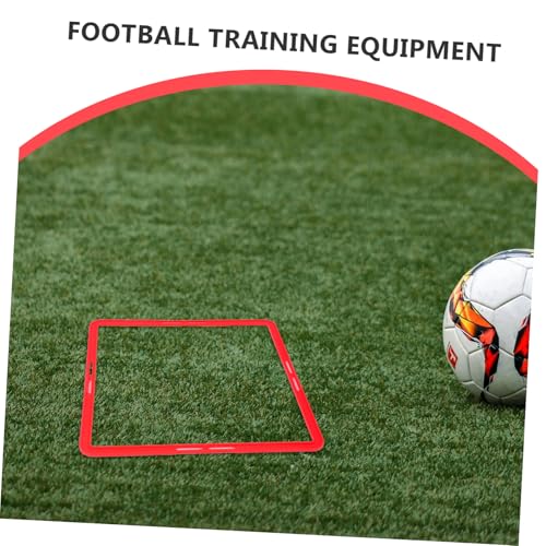 Multi-Function Agility Rings 6pcs Set Soccer Training Equipment Speed Agility Training Sports Supplies for Boys and Girls