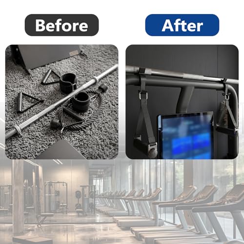 Gym Organizer Compatible with Speediance Gym Monster, 2Pcs Compatible with Speediance Gym Monster Sturdy Organizer Stand for Barbell Plates & Dumbbells, Space-Saving Home Gym Storage