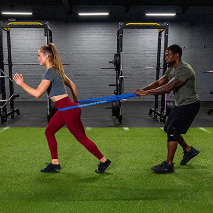 Serious Steel 41" Assisted Pull-up Band, Heavy Duty Resistance Band Sets, Stretching, Powerlifting, Resistance Training and Pull Up Assistance Bands - color: 3-Band Set (#2 #3 #4)
