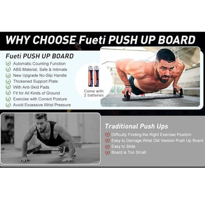 Push Up Board- 11 piece set foldable Push Up Rack Board Train Gym Fitness System Workout Exercise Stands for Body Training ，Push Up Stands