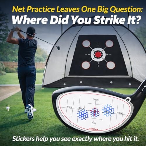 Golf Impact Tape, Golf Training Aid for Instant Impact Feedback - style: 150PC-Left-Handed Stickers