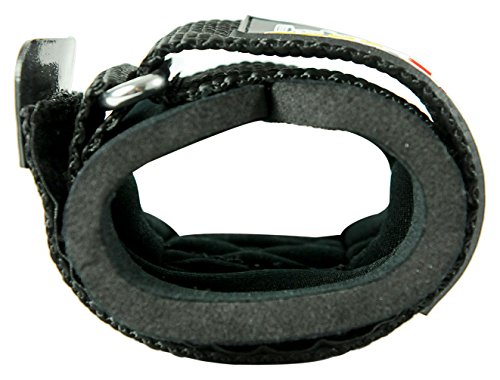 Weight Lifting Rod Hooks Heavy Duty Wrist Wraps Power Weight Lifting Training Gym Grips Straps Set of 2 - color: Flat Black 2 Hooks, size: MEN-Wrist Size Large