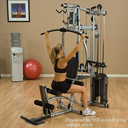 Body-Solid Powerline P2LPX Home Gym Equipment with Leg Press - size: 150 lbs.