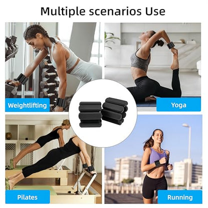 Wrist Weights,Silicone Adjustable Ankle And Wrist Weights For Women & Men