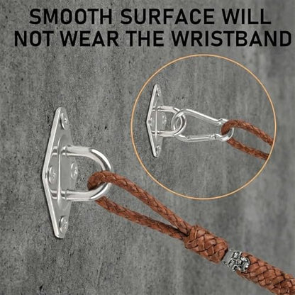 Wall Mount for Resistance Bands, Workout Anchors Wall Resistance with Hook for Fitness Bands, Space Saving Workout Equipment for Home Gym Weight Straps Suspension Training Exercise