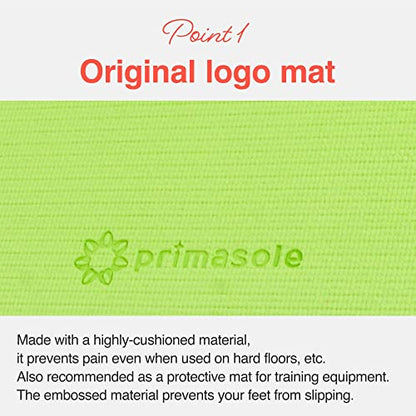 Primasole Yoga Mat with Carry Strap for Yoga Pilates Fitness and Floor Workout at Home and Gym Non-slip 9 colors