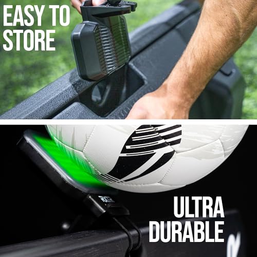 RXTR PRO Coach Soccer Training System - Smart Reaction Light & Soccer Rebound Board with Real-Time Scoring, 17 Pre-Programmed Drills, App-Free Training for All Skill Levels