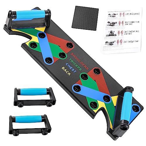 Pushup Board 15 in 1 | Perfect Push Up Board | Push Up Bar Handles | Multi-Functional Pushup Board Fitness Floor | Strength Training Equipment | Home Workout Equipment | Perfect Choice for Daily Gifts