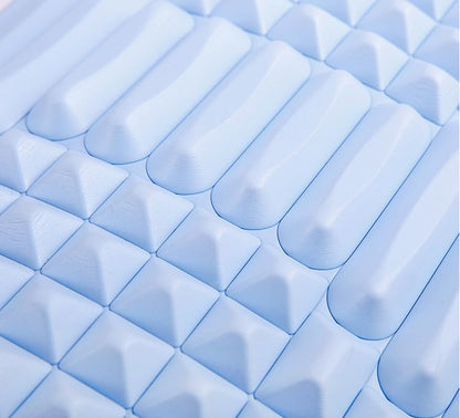 Back Stretcher Pillow for Neck and Lumbar Support - Ergonomic Back Arch Cushion with Acupressure Texture | EVA Foam Stretching Support for Waist Báck Neck Relaxation Home Office Fitness Use