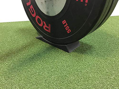 Widest Deadlift Wedge (2 Pack) - Barbell Deadlift Jack Alternative for Weightlifting - Accessories for Platforms, Blocks, and Pads