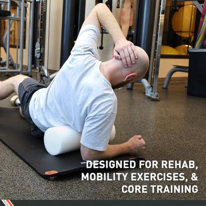 Foam Roller, Full Round 6" x 36" - size: 6 x 36-Inch