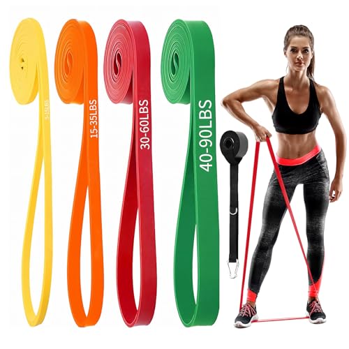 Resistance Bands for Working Out, Pull Up Assist Bands Set, Workout for Women and Men, Exercise Bands,Training, Plasticity, Physical Therapy at Home/Gym