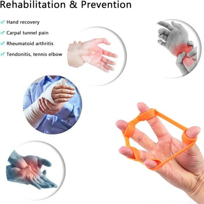 Grip Strength Trainer, Hand Grip Exerciser Strengthener Forearm with Adjustable Resistance 11-132 Lbs (5-60kg) - color: orange