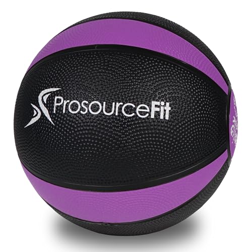 ProsourceFit Weighted Medicine Ball for Full Body Workouts - size: 12 LB