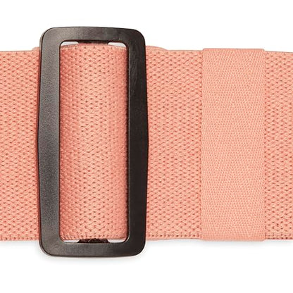 POPSUGAR Adjustable Hip Resistance Band (Coral), Medium Strength Exercise Band for Men & Women, 4 Resistances for Toning Legs, Glutes, Lower Body Workout, Non-Slip Comfort-Grip Fabric Elastic Band