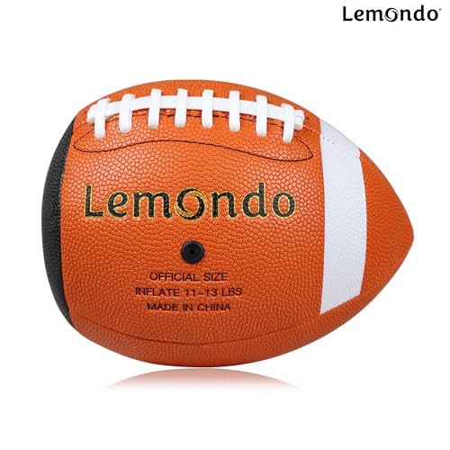 PassCatch Training Football, Enhance Passing Catching Skills, Official & Youth Size(with Pump)
