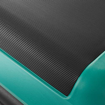Philosophy Gym Aerobic Exercise Adjustable High Step Platform, with 4 Risers Included - color: Green