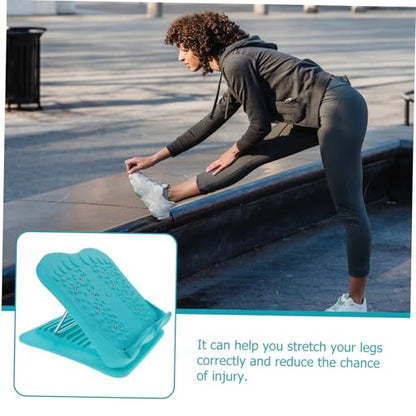 BESPORTBLE Foldable Foot Massager Stretch Board for Calf and Ankle Exercises Adjustable Incline Non-Slip Surface Compact Design for Home and Office Use