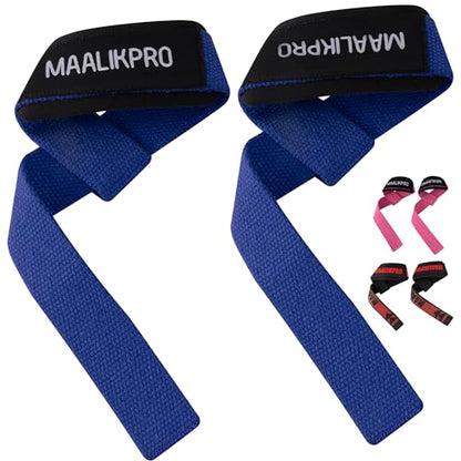 Weight Lifting Straps | Wrist Lifting Strap - color: Dark Blue