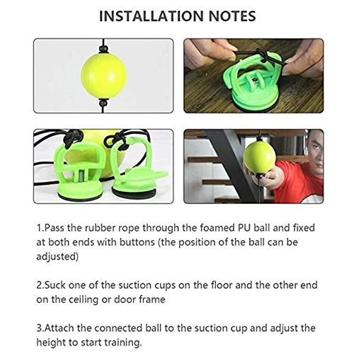 MMA Boxing Reflex Ball - Boxing Equipment Fight Speed, Boxing Gear Punching Ball Great for Reaction Speed and Hand Eye Coordination Training Reflex Bag Alternative