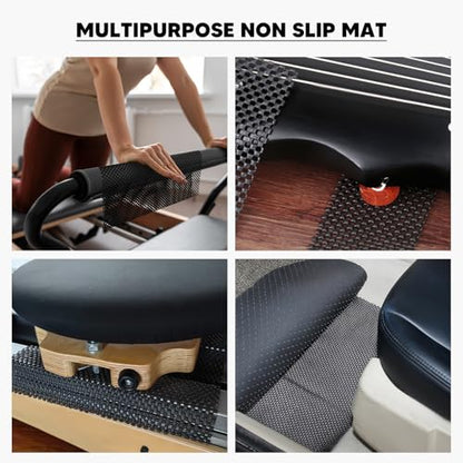 1 Pair Pilates Non Slip Mat Gripper Pad Pilates Reformer Mat Anti Skid for Women Men for Body Building Workout Exercise - size: 30cmx20cm