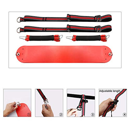 SYNTECSO 220-440Lbs Pull Up Assistance Bands - Heavy-Duty Pull Up Resistance Bands for Chin-up Workout