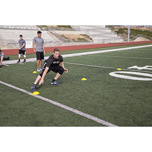 SKLZ Agility 2-Inch High-Visibility Cones for Training and Drills, Set of 20 - size: One Size (Pack of 2)