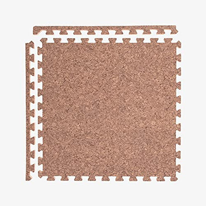 IncStores Premium Soft Wood Print Foam Flooring Tiles | Interlocking Foam Tiles for Home, Gym, Training and Yoga | 3/8 and 5/8 Inch