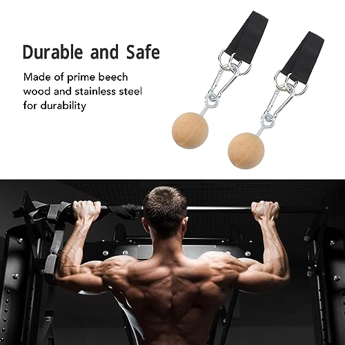 Gonetre Wood Pull Up Balls Rock Climbing Holds Training Set Arm Strength Trainer Pull Up Ball Climbing Holds, Gonetregx0yc4utzv