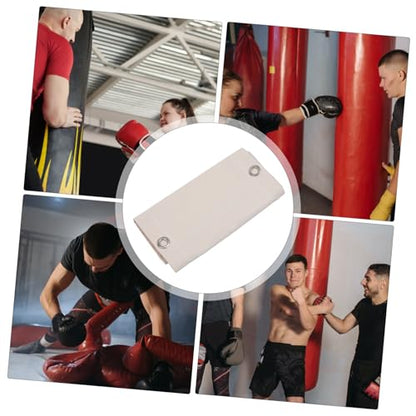 BESPORTBLE Boxing Training Sandbag Triplet Wall-Mounted Workout Bag 110X40Cm Empty Fitness Sandbag for Boxing Supplies and Exercise