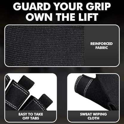 Gym Gloves for Weight Lifting,Workout Gloves with Full Palm Protection–Breathable Fitness Glove for Men & Women,Powerlifting,Pull Ups,Cycling,Gym Training