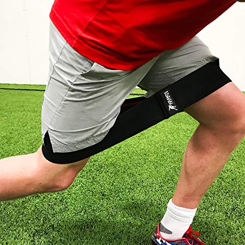 Kbands Hip Bands Resistance Kit | Non-Slip Fabric Glute-Bands | Fitness Training Physical Therapy | Infinity Series - 4 Resistance Levels + Free Carry Bag